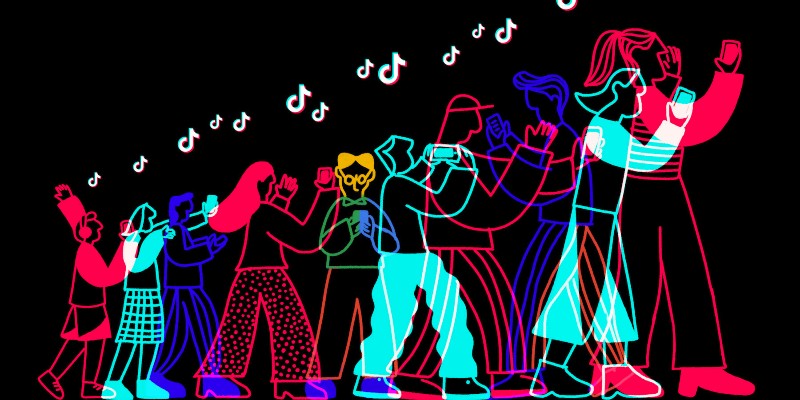 teenagers on phones addiction, internet safety for teenagers, teenagers use tiktok