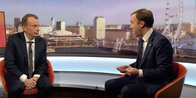 holly russell, matt hancock, adam mosseri, Instagram, andrew marr, bbc