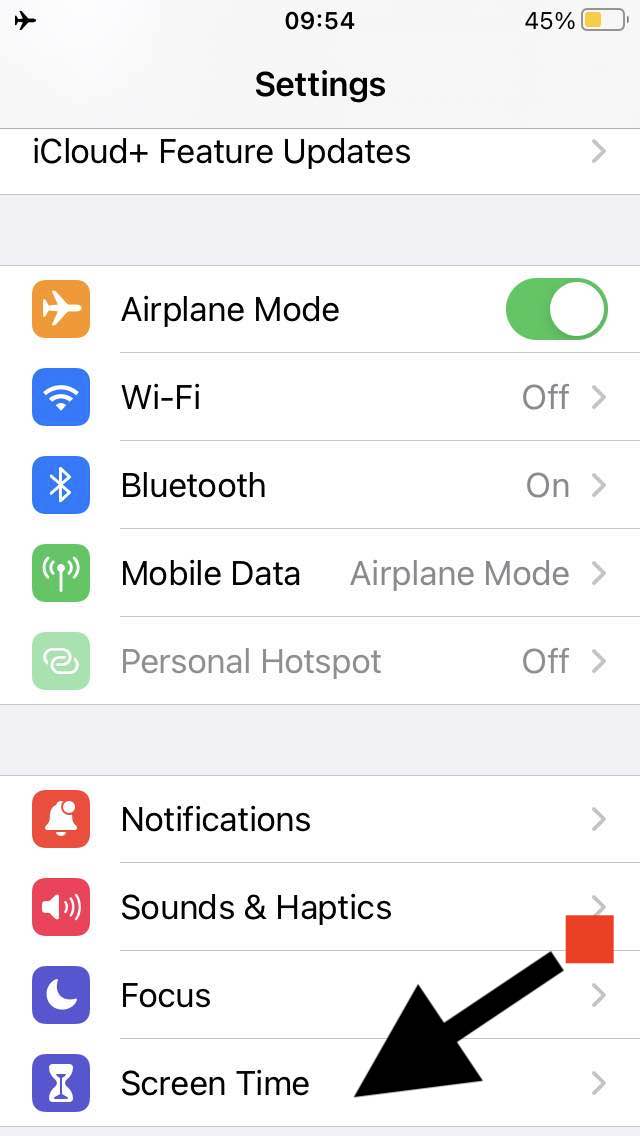 iPhone Setting - Time Limits for Apps