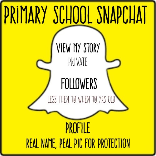 snapchat setting, snapchat secrecy, Snapchat profile