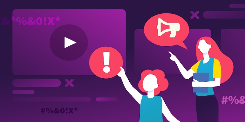 teach your kids how to flag and report video's, youtube online safety for kids, parental control