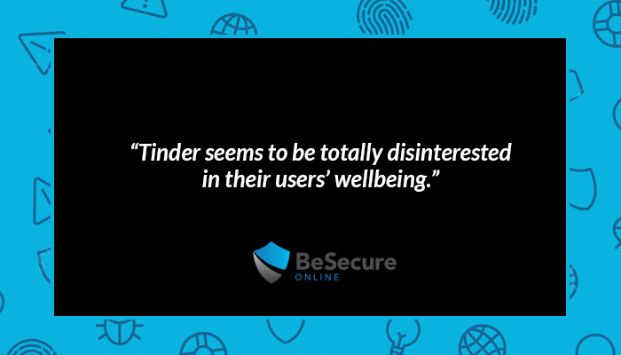Tinder Quote - Internet safety Ireland - best antiviruses 